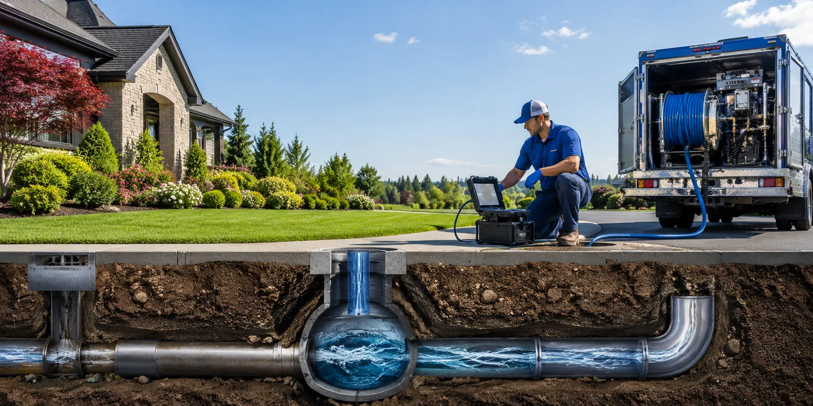 Drainage restoration information for Farmersville Station, NY